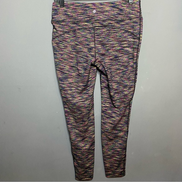 Tangerine Yoga Pants Leggings Multicolor Space Dye Athletic - Picture 4 of 8